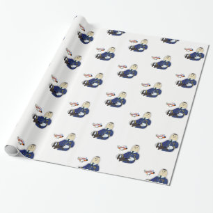 Regalo Piloto de papel de ajuste