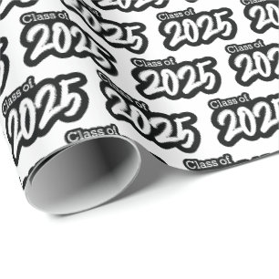 Regalo Pincel blanco negrita Clase de papel de ajuste de