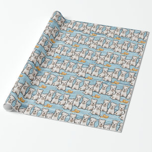 Regalo Placas multipups de papel envolvente giftwrap