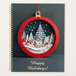 Regalo Planificador de Adornos de Papel para Puebl