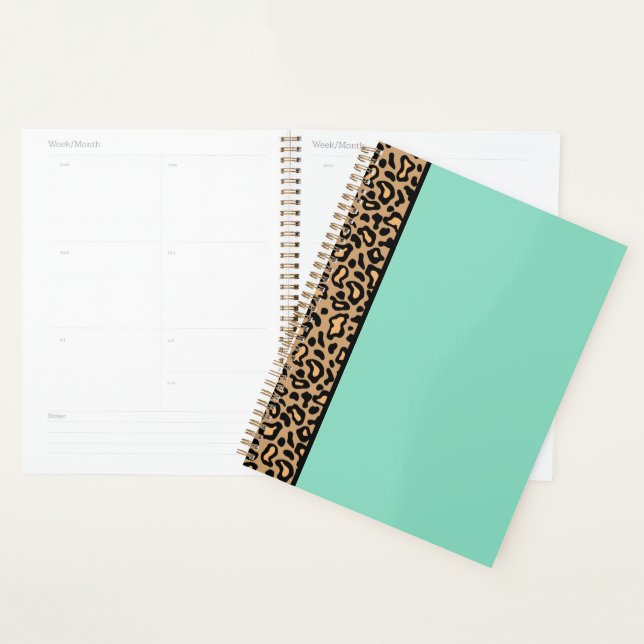 Regalo Planificador Leopardo Retro (Demostración)