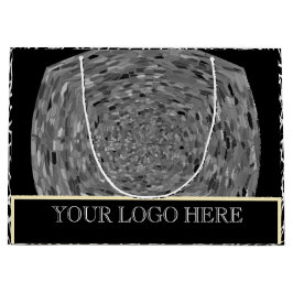 REGALO _ PLATA NEGRO BOLSA DE REGALO GRANDE