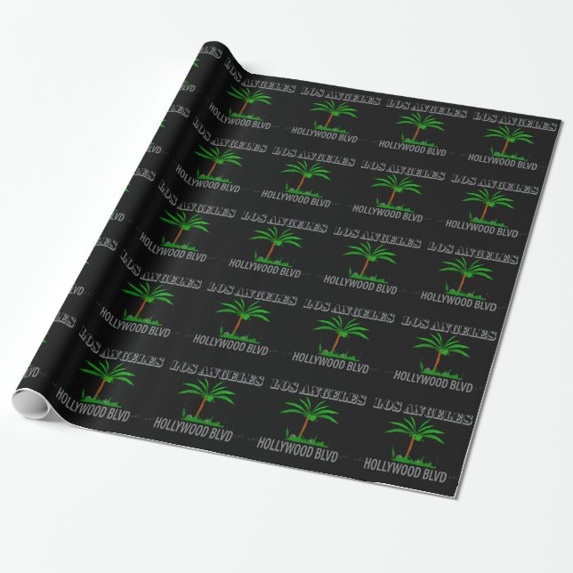 Regalo Poster Hollywood Blvd. Papel de ajuste (Desenrollado)