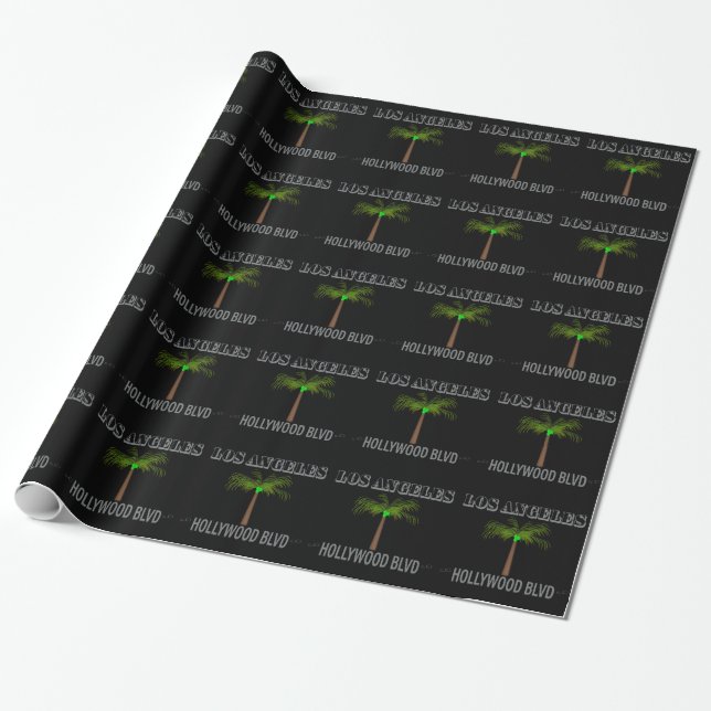 Regalo Poster Hollywood Blvd. Papel de ajuste (Desenrollado)