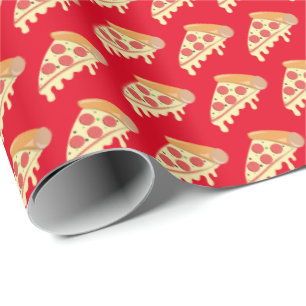 Regalo Queso de fusión caliente pepperoni pizza papel env