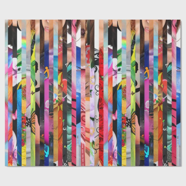 Regalo Raya de 22 supervivientes - papel de embalaje (Superficie plana)