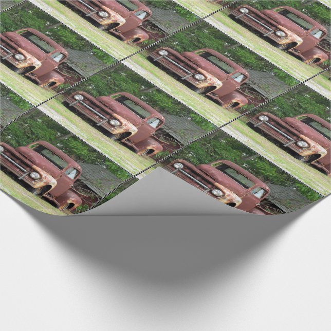 Regalo Recuerdos encariñados - el papel de embalaje viejo (Esquina)