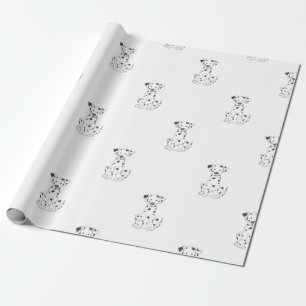 Regalo Regalos dálmatas del papel de embalaje del perro