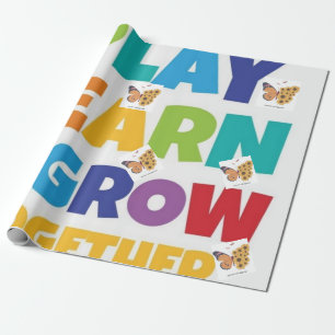 Regalo REPRODUCIR &CRECER papel de ajuste