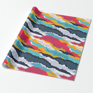 Regalo Resumen de papel tapiz de camuflaje colorido con p