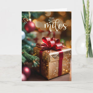 Regalo Retro de Navidad Across the Miles