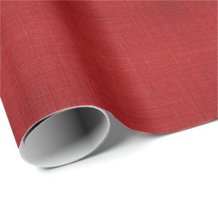Regalo Rojo con impresión de textura - papel envolvente