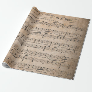 Regalo Rollo antiguo del papel de embalaje del estilo 5