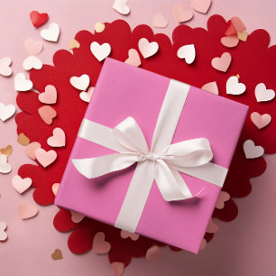 Regalo Rollo de papel de ajuste rosado al atardecer