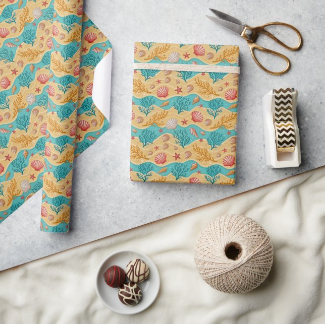Regalo Rollo de papel de envolvimiento de impresión de co (Artesanía)