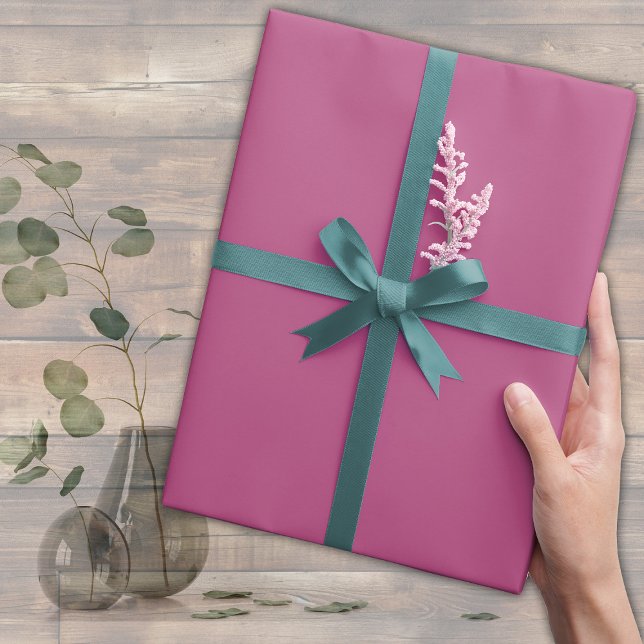 Regalo Rollo de papel de envolvimiento de moras rosadas c (Subido por el creador)