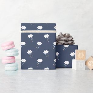 Regalo Rollo de papel de envolvimiento de patrones de nub