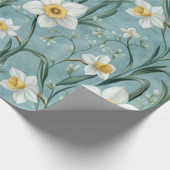 Regalo Rollo de papel de envolvimiento de pintura de Daff (Esquina)