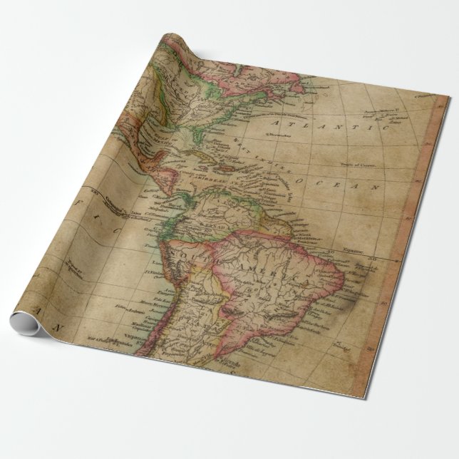 Regalo Rollo del papel de embalaje del estilo 6 de los (Desenrollado)