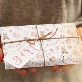 Regalo Rollos de papel de envolvimiento grandes de Baby S