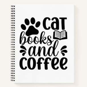 Regalo sencillo para amantes de gatos, libros y ca