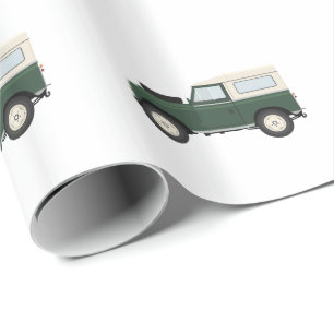 Regalo Serie de Land Rover del papel de embalaje
