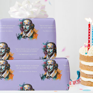 Regalo Shakespeare milenario - Papel de envolvimiento col