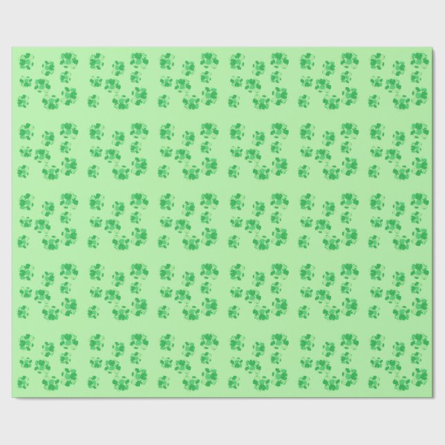 Regalo Shamrock de papel de relleno de Shamrock (Costura)