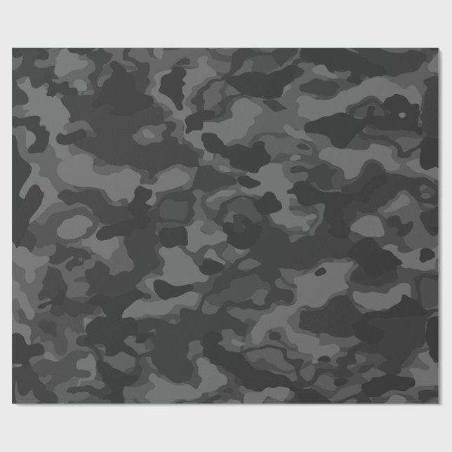 Regalo Silencio urbano - Papel de envolvimiento militar d (Superficie plana)