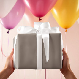 Regalo Sin tiempo - Papel de envolvimiento gris beige