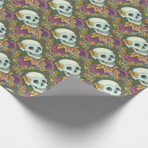REGALO SKELETON, PAPEL DE ENVOLTURA GÓTICA DE GENTEMAN