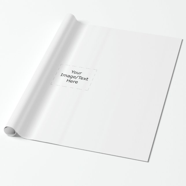 Regalo Su papel de embalaje de encargo (Desenrollado)