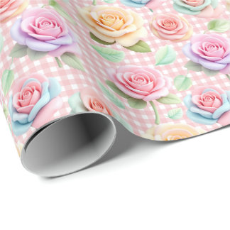 Regalo Susurros Florales 2 Papel de envolvimiento