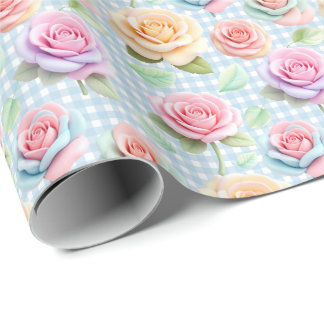Regalo Susurros Florales 3 Papel de envolvimiento