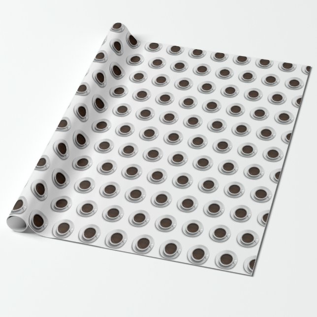 Regalo Tapones de papel de envoltura de café (Desenrollado)