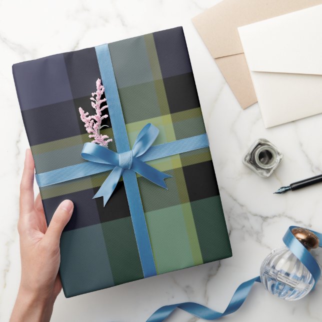 Regalo Tartán grande - Black Watch - Papel de envolver (Regalar)
