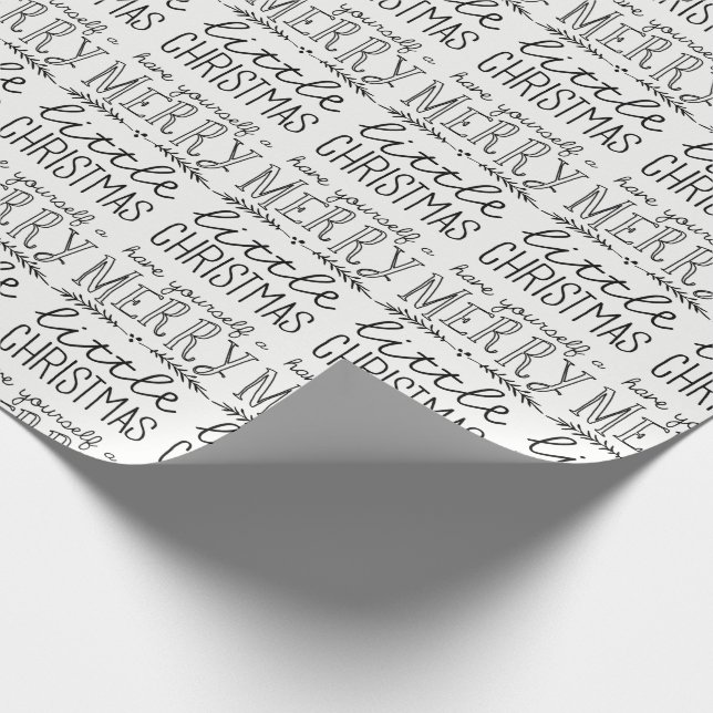 Regalo Tenga usted mismo un papel de embalaje de las (Esquina)