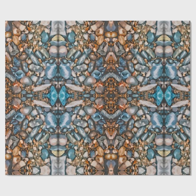 Regalo Terreno intemporal - Papel de envolver elegante (Superficie plana)