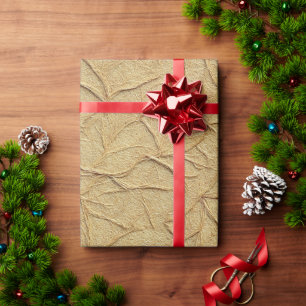 Regalo Textura de papel artesanal natural en beige cálido