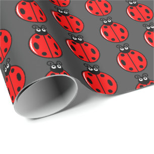 Regalo Tres Pequeños Ladybugs - Papel de envolvimiento m