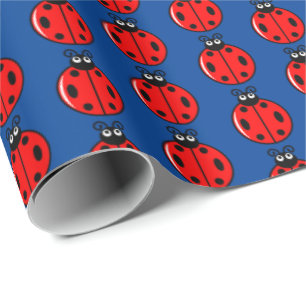 Regalo Tres Pequeños Ladybugs - Papel de envolvimiento ma