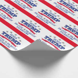 Regalo Trump 2024: Papel de envolvimiento de la fe, la fa