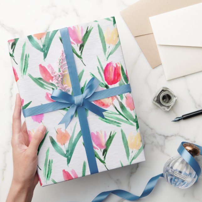 Regalo Tulipanes para los amantes de los tulipanes Papel  (Regalar)