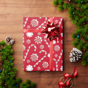 Regalo Un diseño de la serie A Peppermint Spice de papel 