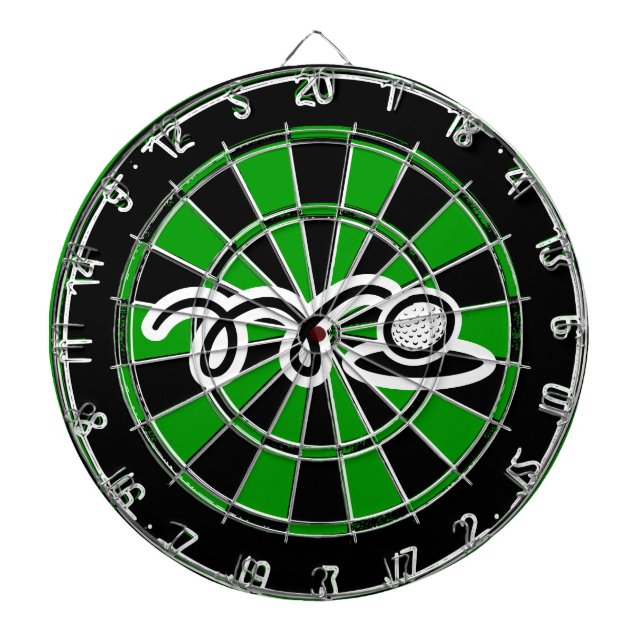 Regalo único de golf: tablero de dartboard con imp (Frente)