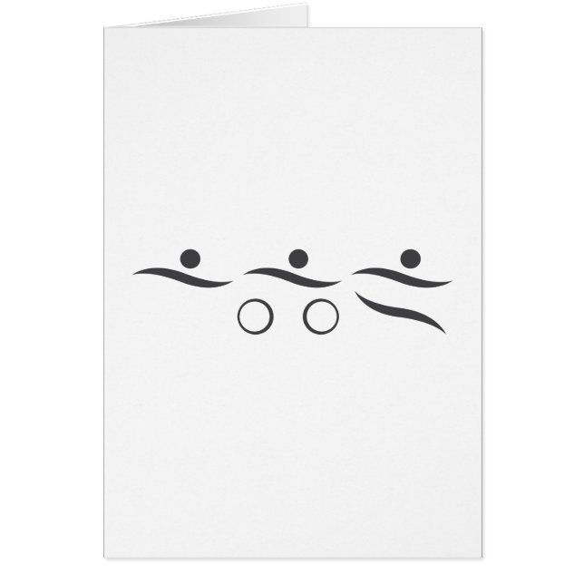 Regalo único de triatlón (Frente)