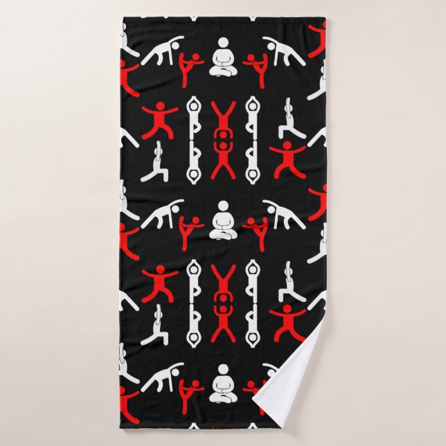 Regalo único de yoga (Toalla de baño)