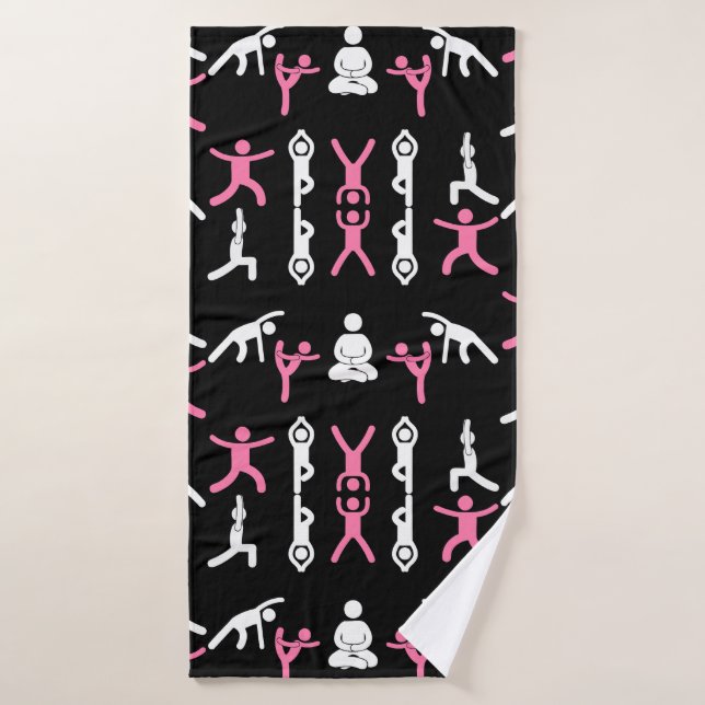 Regalo único de yoga (Toalla de baño)