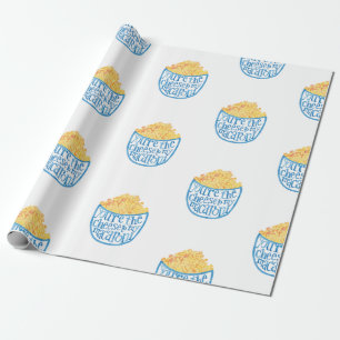 Regalo Usted es el queso a mi papel de embalaje de los