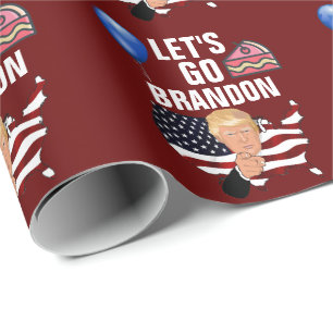 REGALO VAMOS A BRANDON TRUMP CUMPLEAÑOS PAPEL DE RAPAS